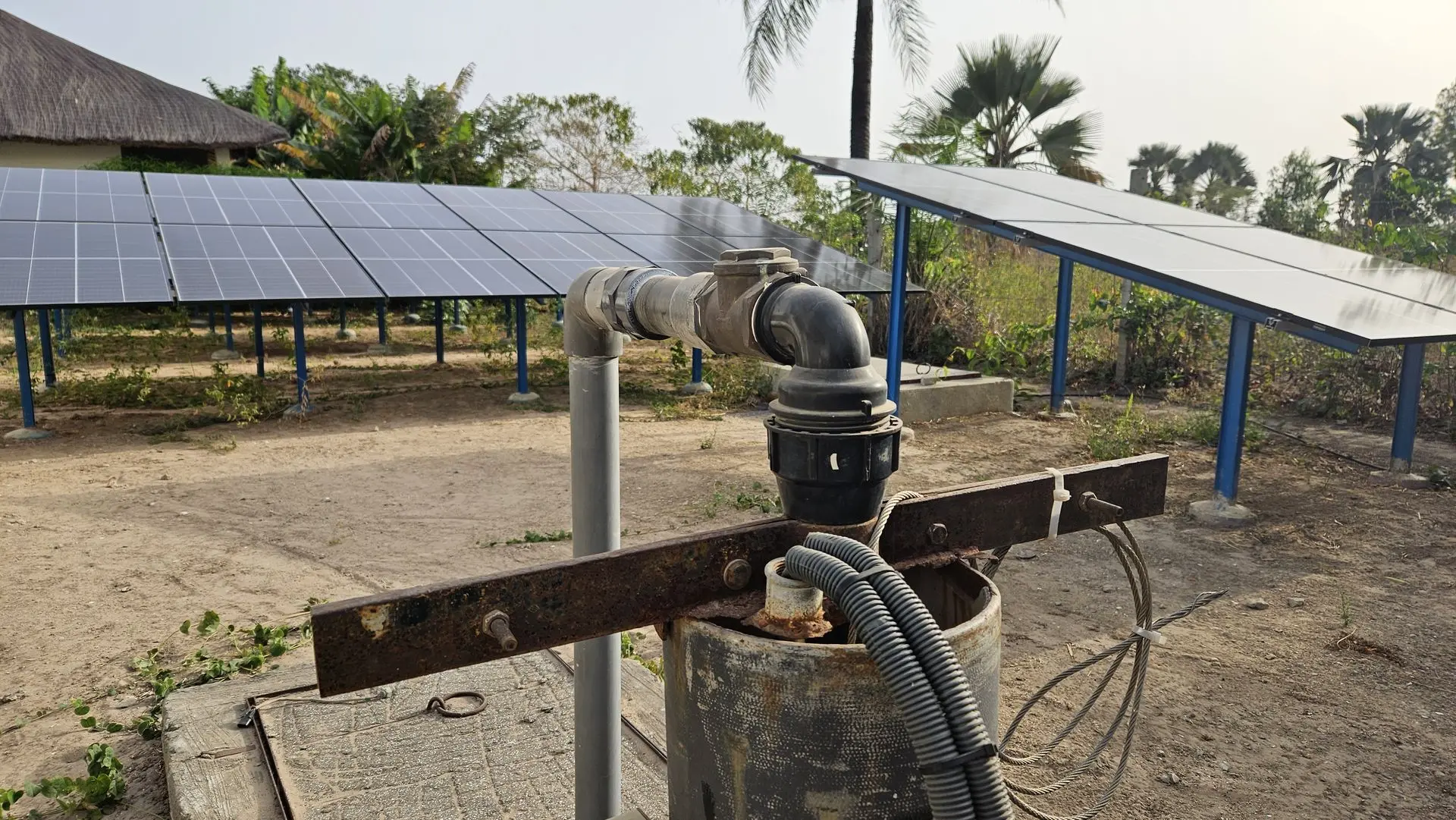 distribution d'eau solaire pompe lorentz photovoltaïque